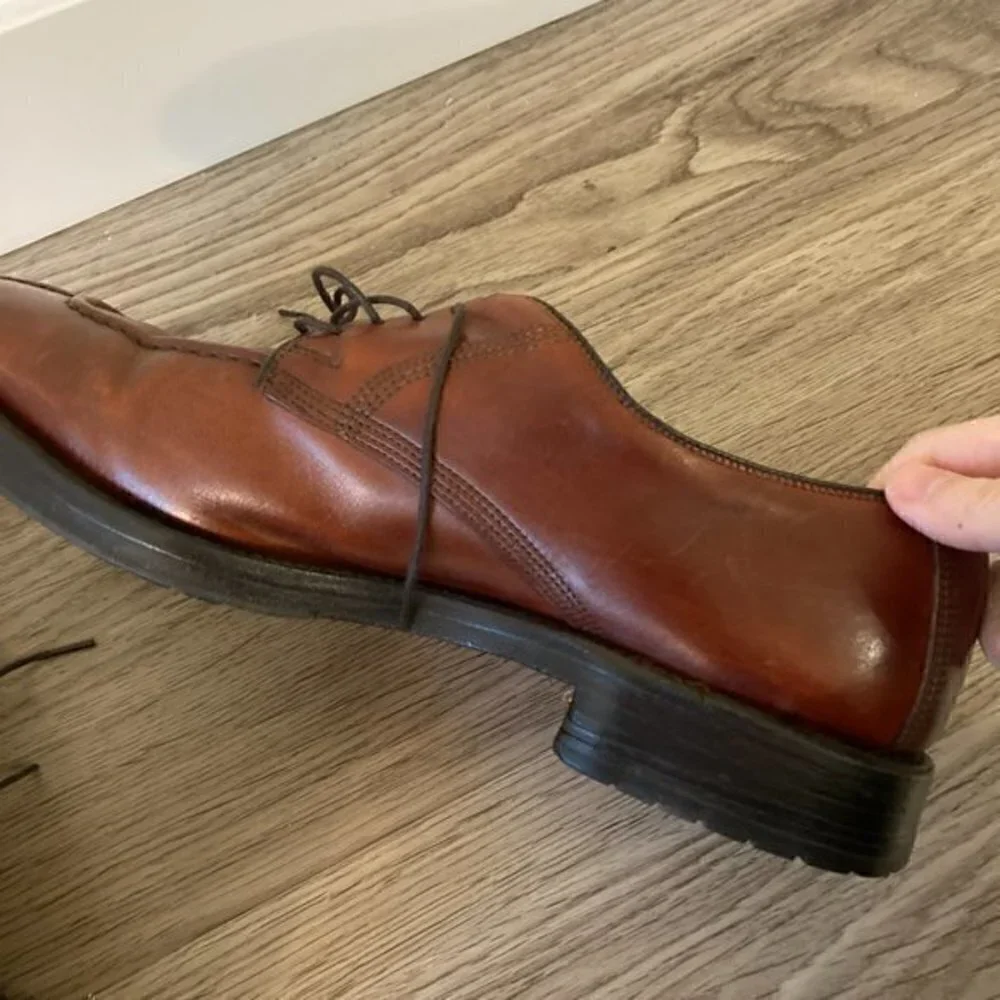 Allen Edmonds Dellwood Men's Leather Dress Shoes Size 10